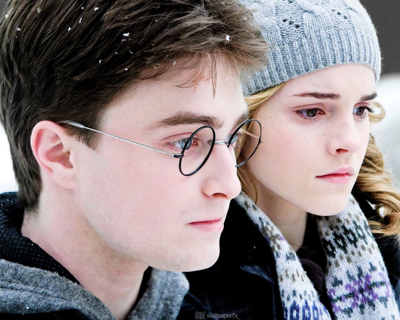 Harry and Hermione for 1280 x 1024 resolution