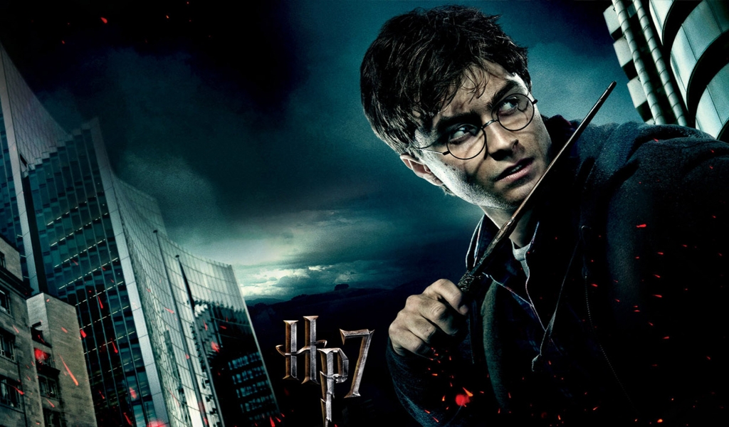 Harry Potter 7 Poster for 1024 x 600 widescreen resolution