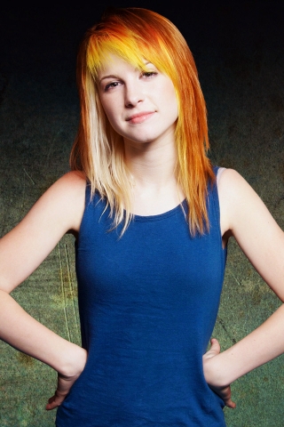 Hayley Williams Artist for 320 x 480 iPhone resolution