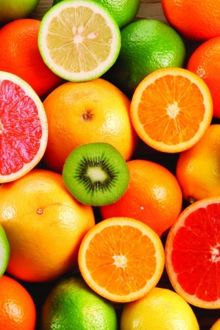 Healthy Citrus 3 X 480 Iphone Wallpaper