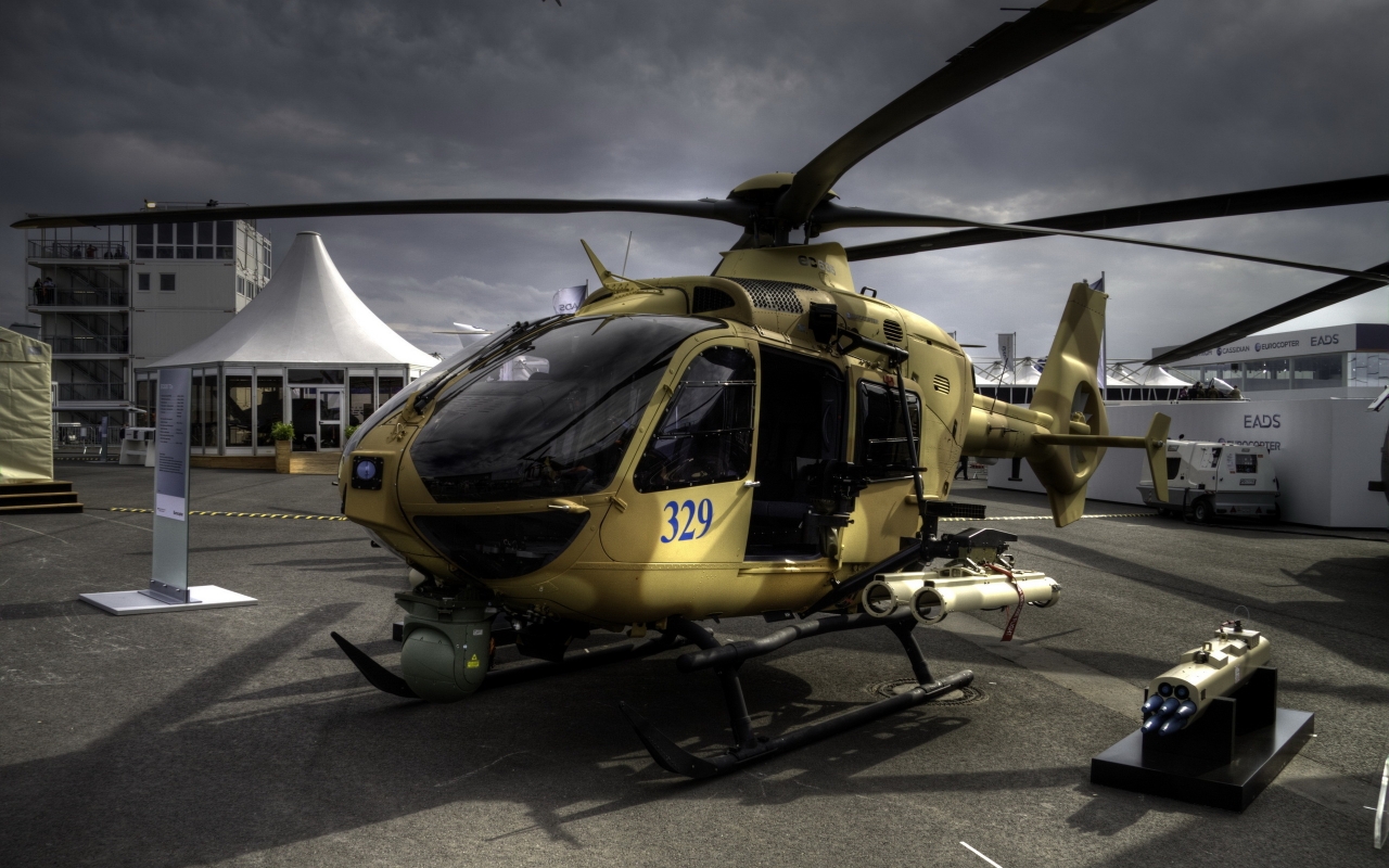 Helicopter EC 635  for 1280 x 800 widescreen resolution