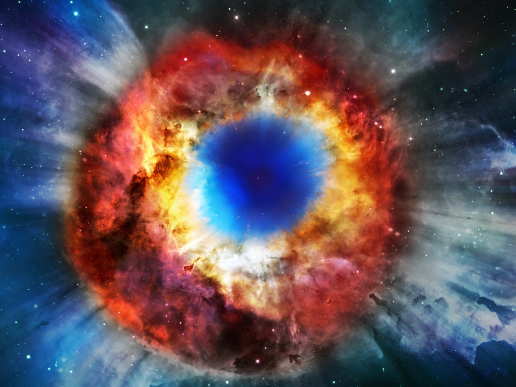 Helix Nebula for 1024 x 768 resolution