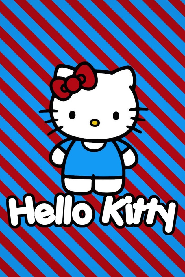 Hello Kitty for 640 x 960 iPhone 4 resolution