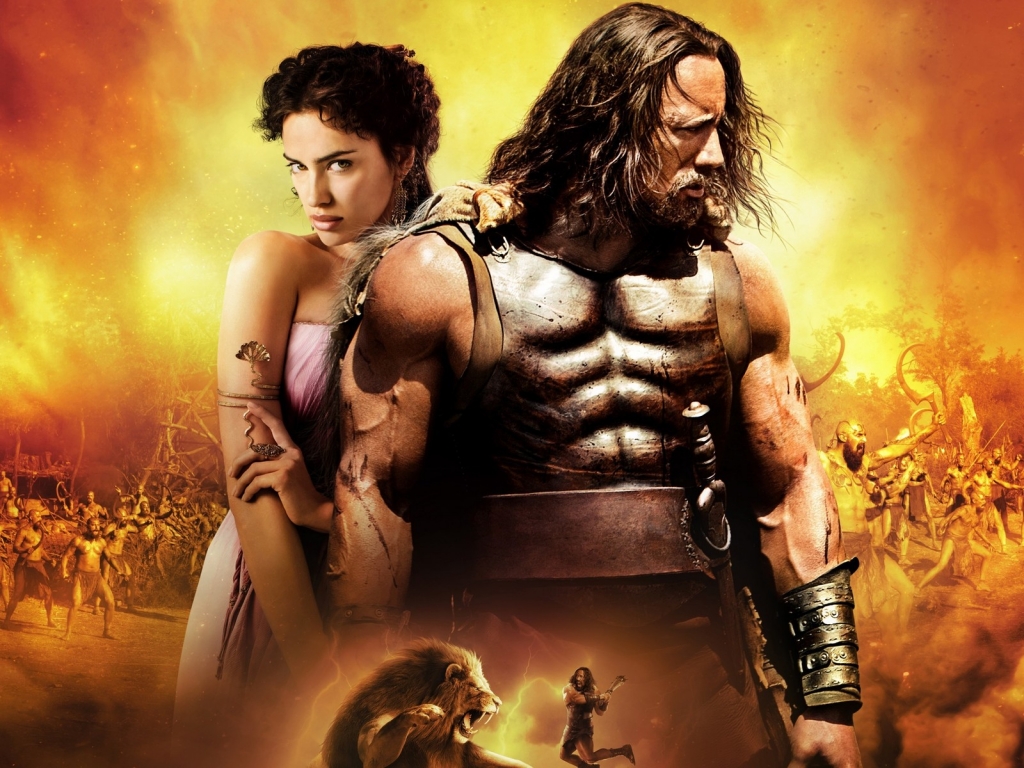 Hercules 2014 Movie Poster for 1024 x 768 resolution