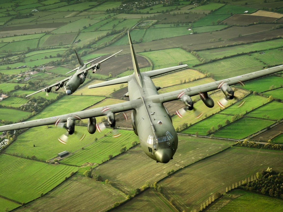 Hercules Aircraft for 1152 x 864 resolution
