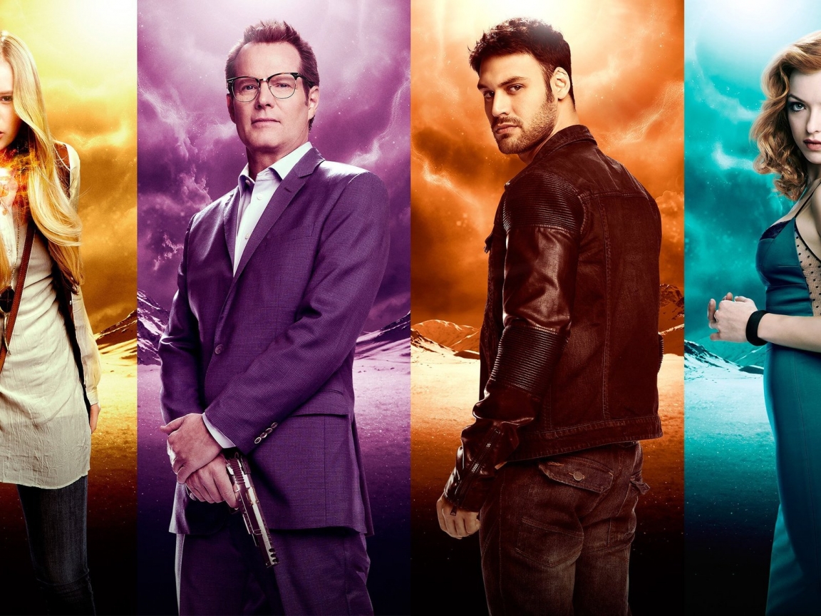 Heroes Reborn Cast for 1152 x 864 resolution