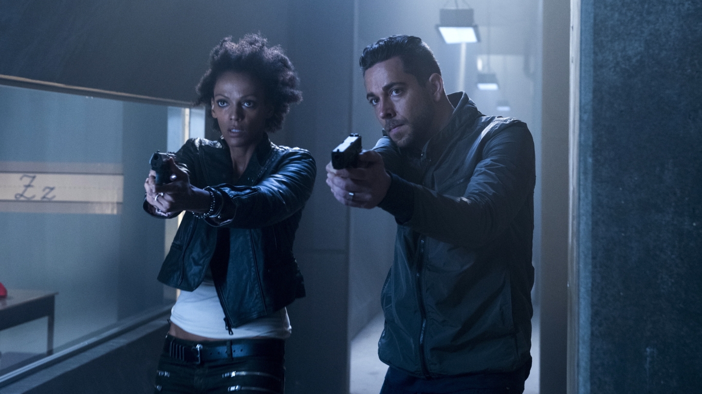 Heroes Reborn Luke Collins and Joanne Collins for 1366 x 768 HDTV resolution