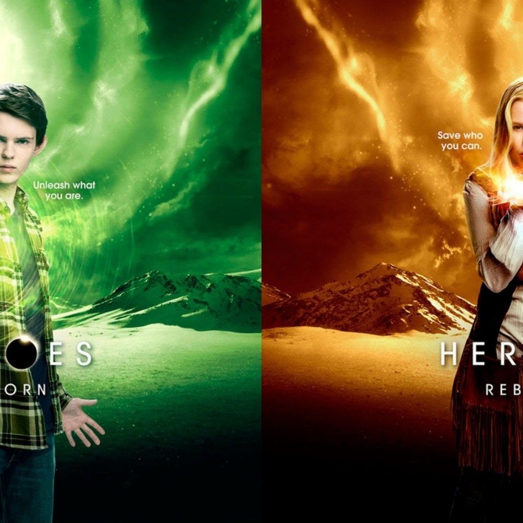 Heroes Reborn Tommy Clarke and Malina for 1024 x 1024 iPad resolution