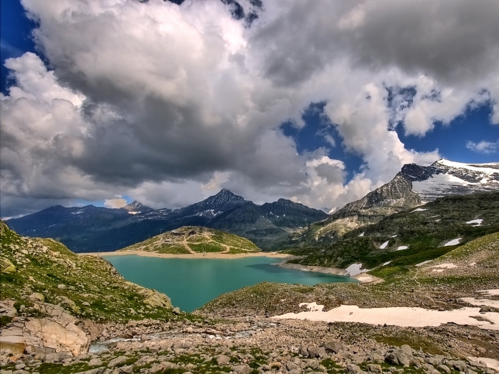 High Alpine Landscape for 1024 x 768 resolution