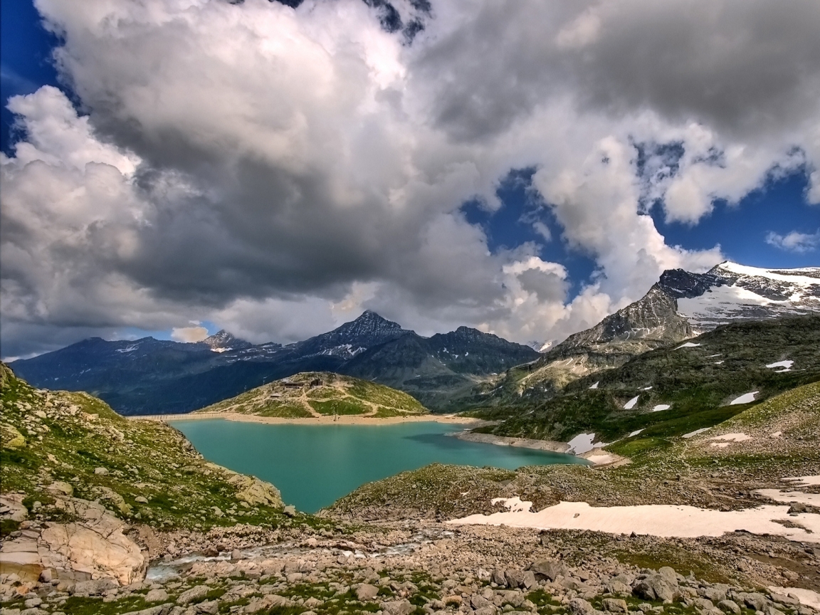 High Alpine Landscape for 1152 x 864 resolution