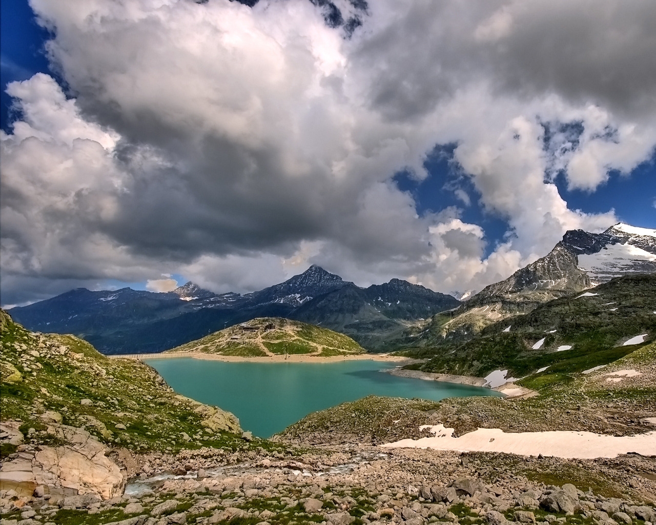 High Alpine Landscape for 1280 x 1024 resolution