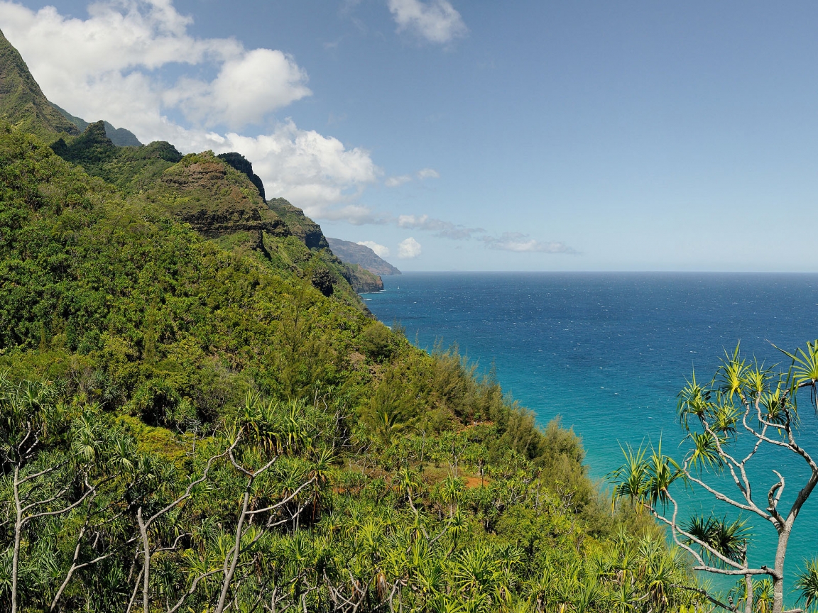 Hiking The Na Pali for 1152 x 864 resolution
