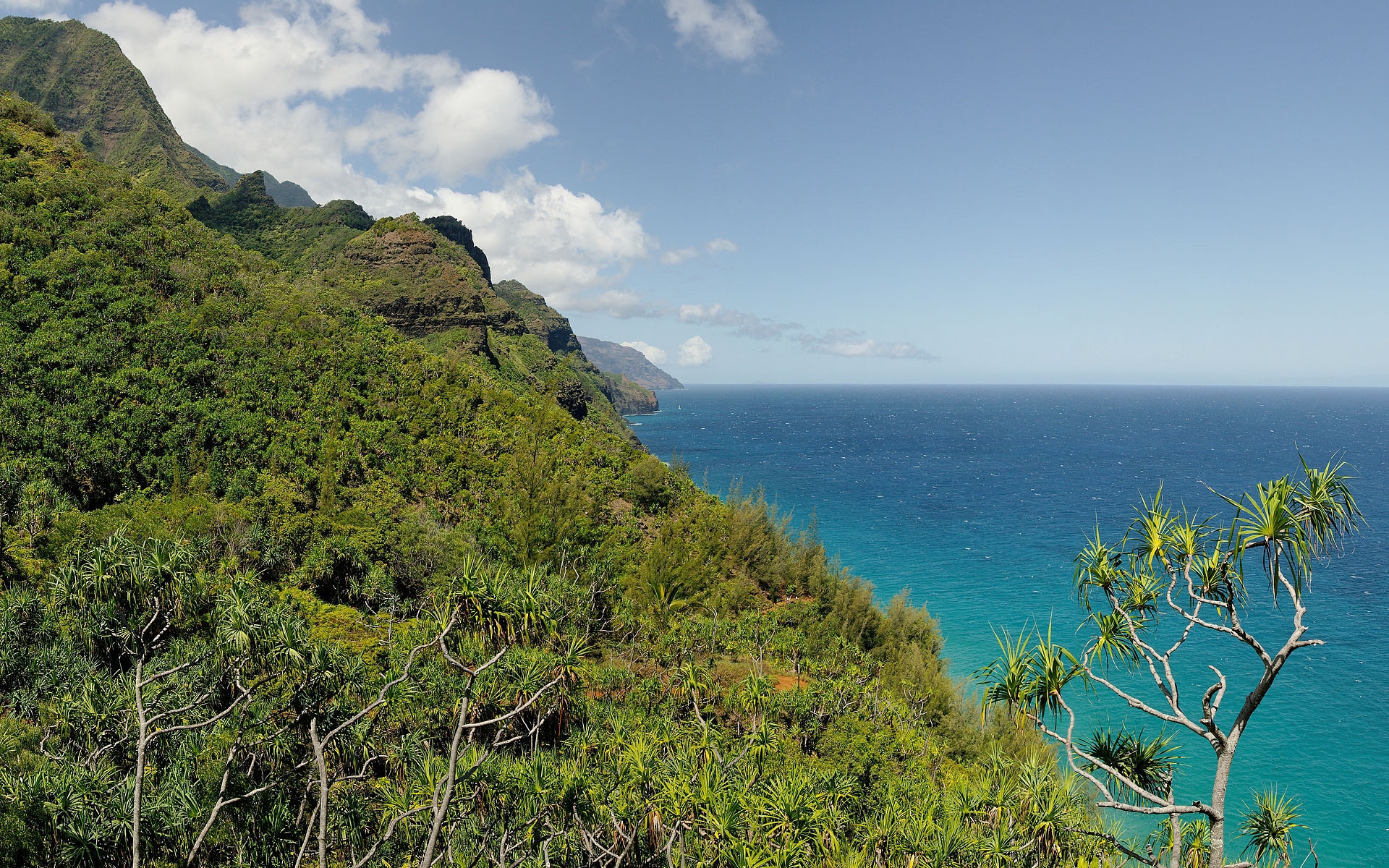 Hiking The Na Pali for 1920 x 1200 widescreen resolution
