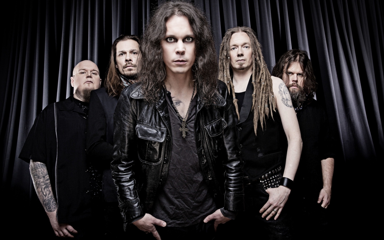 HIM Band Poster for 1280 x 800 widescreen resolution