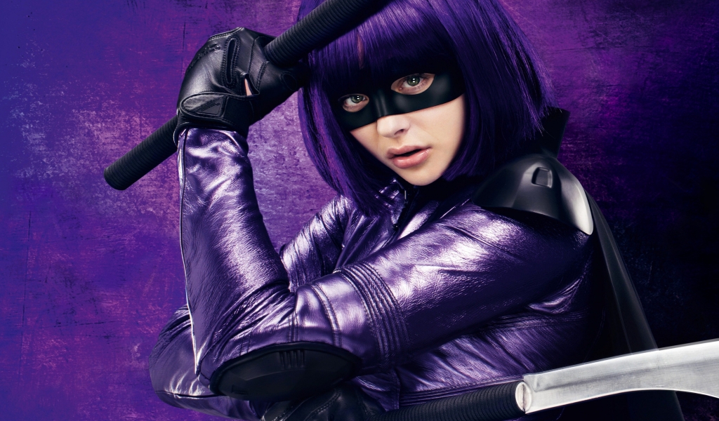 Hit-Girl for 1024 x 600 widescreen resolution