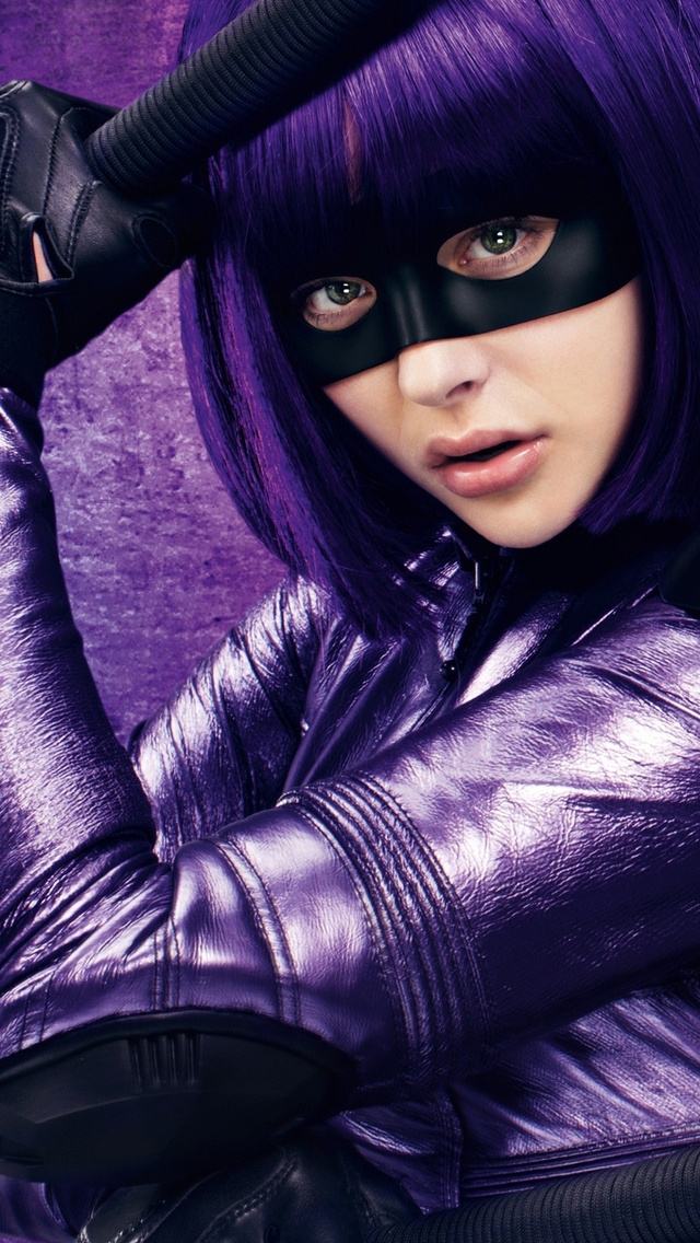 Hit-Girl for 640 x 1136 iPhone 5 resolution