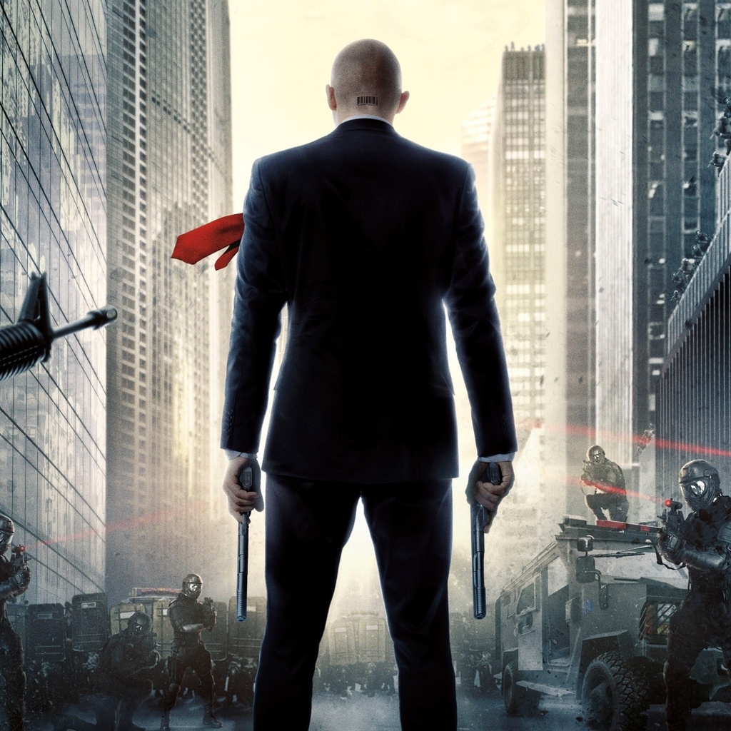 Hitman Agent 47 Movie for 1024 x 1024 iPad resolution