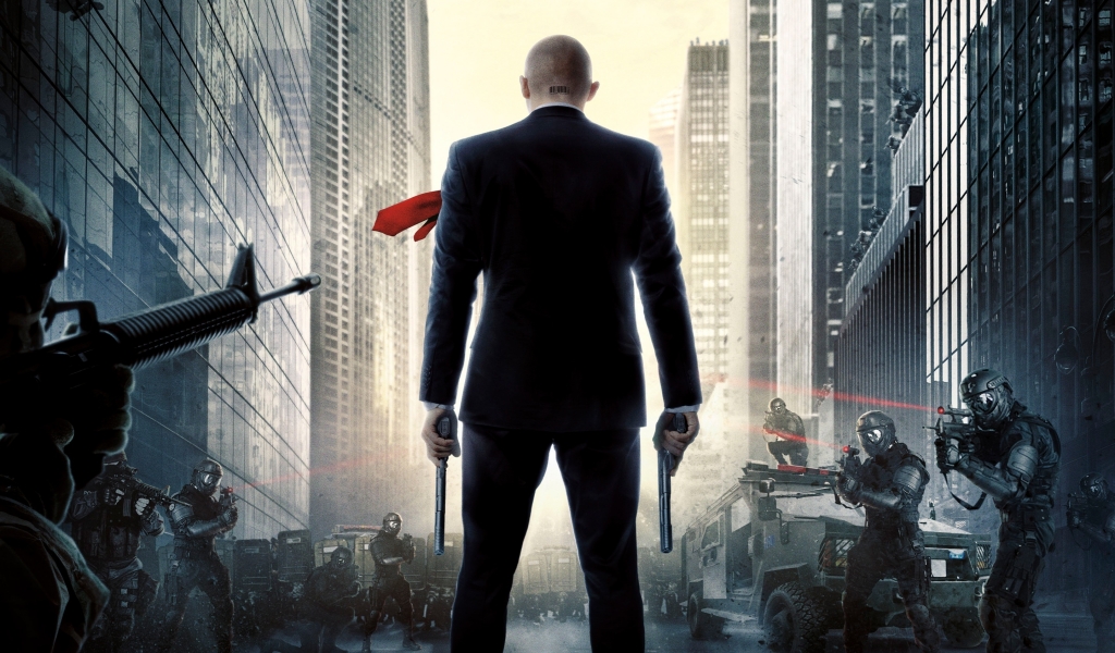 Hitman Agent 47 Movie for 1024 x 600 widescreen resolution