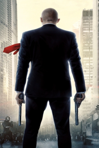 Hitman Agent 47 Movie for 320 x 480 iPhone resolution