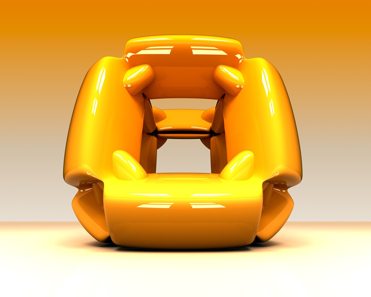 Hollow Cube for 1280 x 1024 resolution