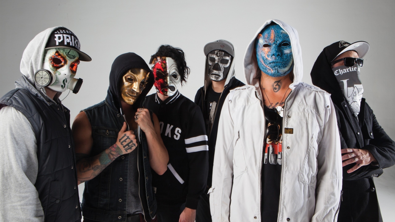 Hollywood Undead Cool for 1366 x 768 HDTV resolution