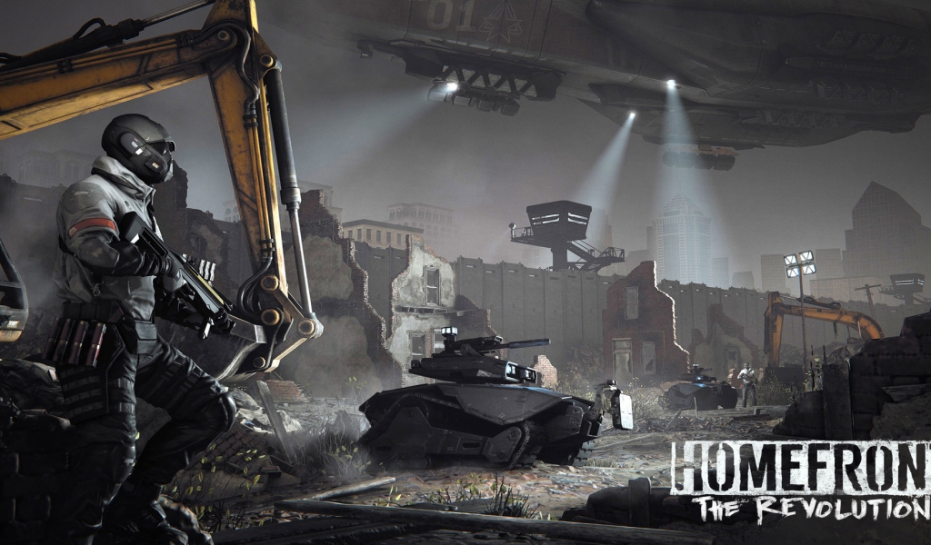 Homefront The Revolution Field for 1024 x 600 widescreen resolution