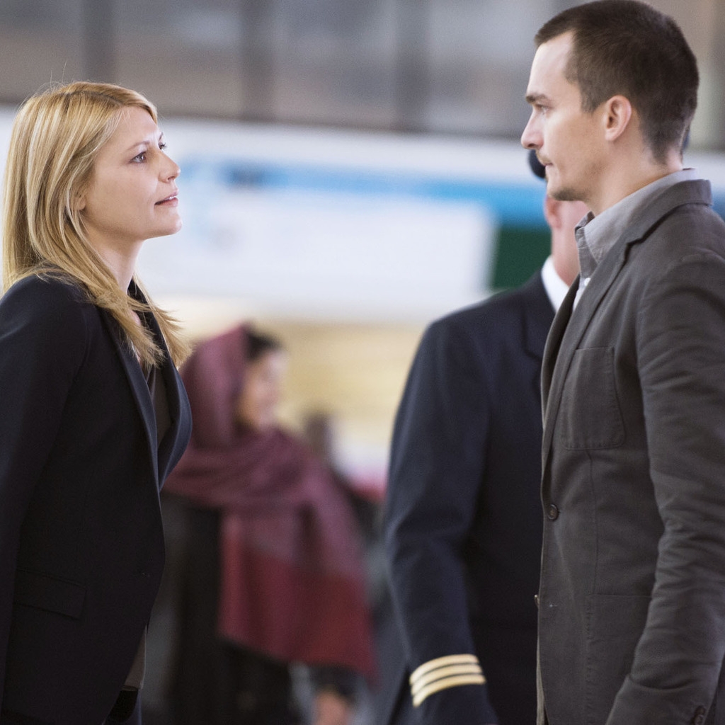 Homeland Carrie and Peter for 1024 x 1024 iPad resolution