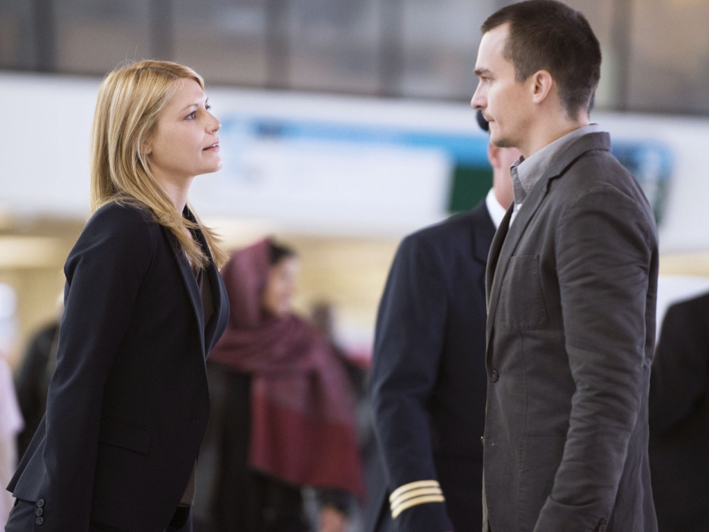 Homeland Carrie and Peter for 1024 x 768 resolution