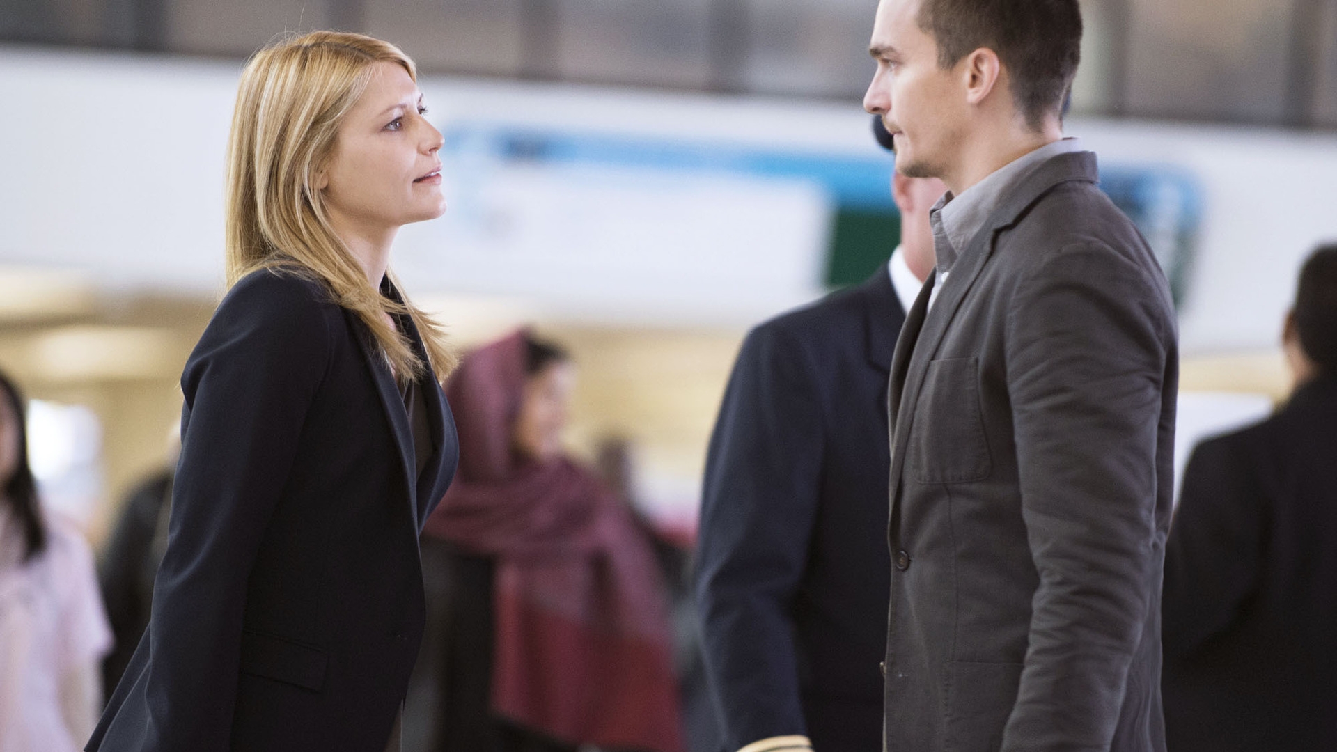 Homeland Carrie and Peter for 1920 x 1080 HDTV 1080p resolution