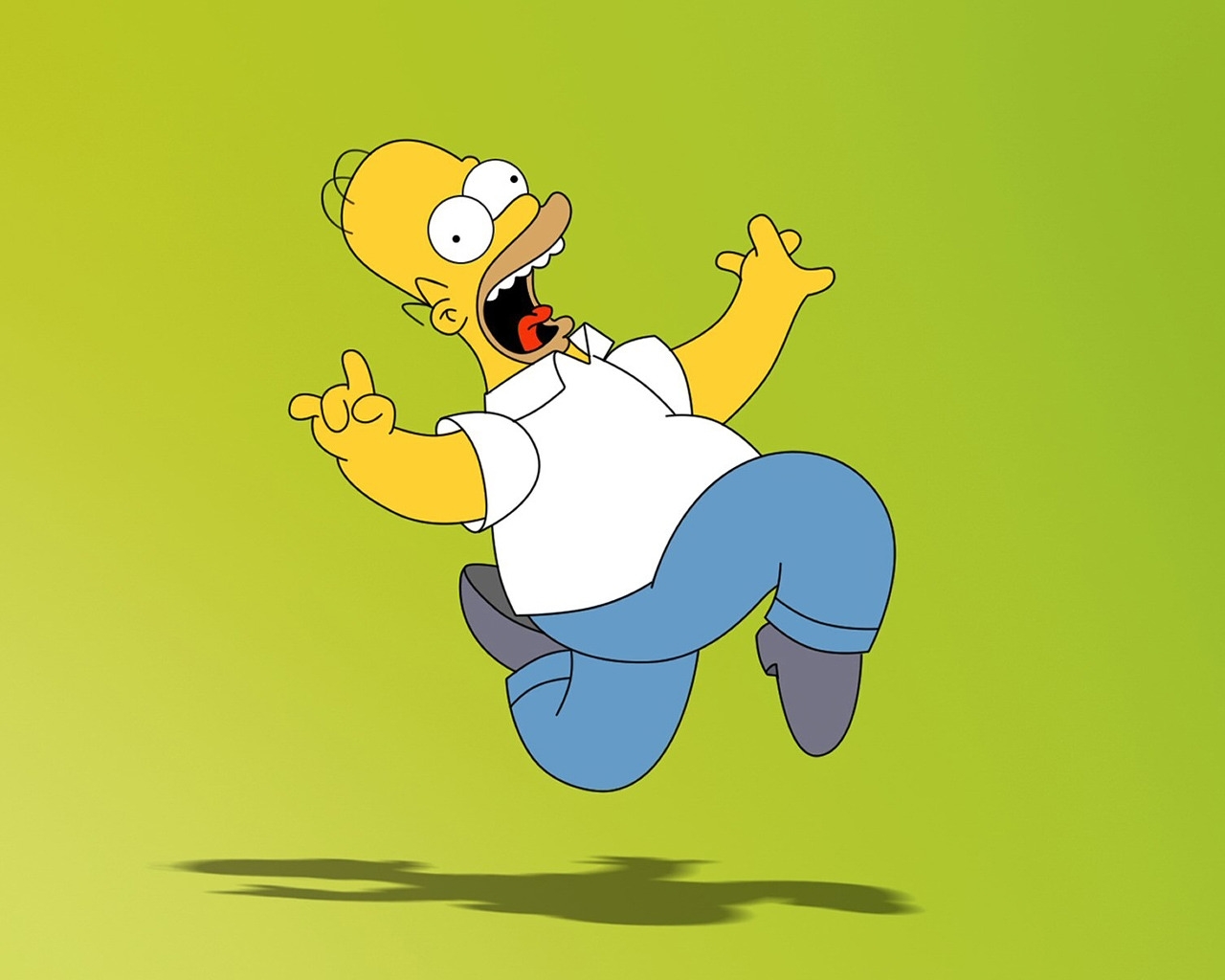 Homer Simpson for 1280 x 1024 resolution