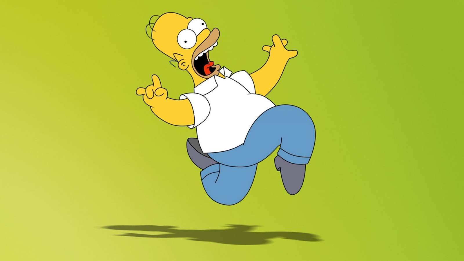Homer Simpson for 1600 x 900 HDTV resolution