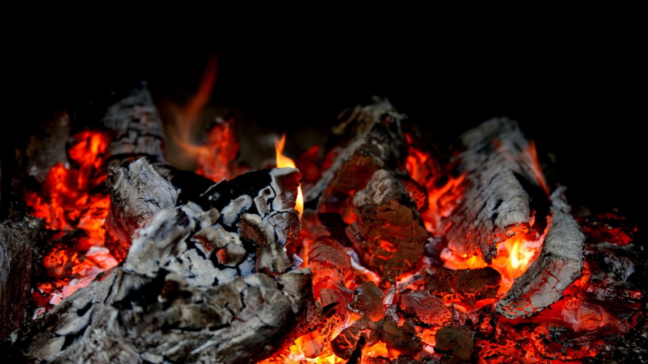 Hot Coals for 1280 x 720 HDTV 720p resolution
