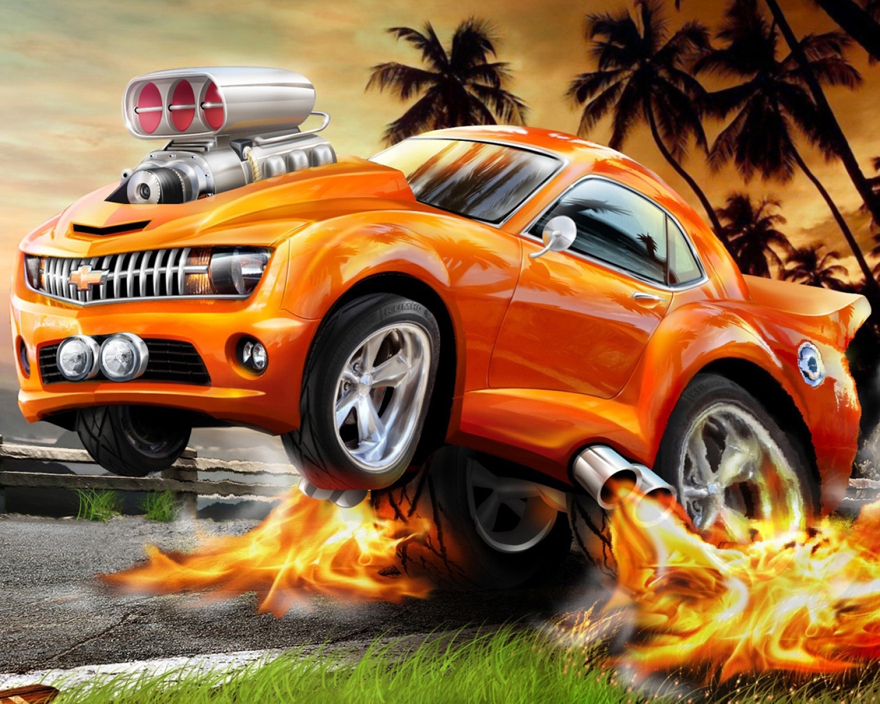 Hot wheels for 1280 x 1024 resolution