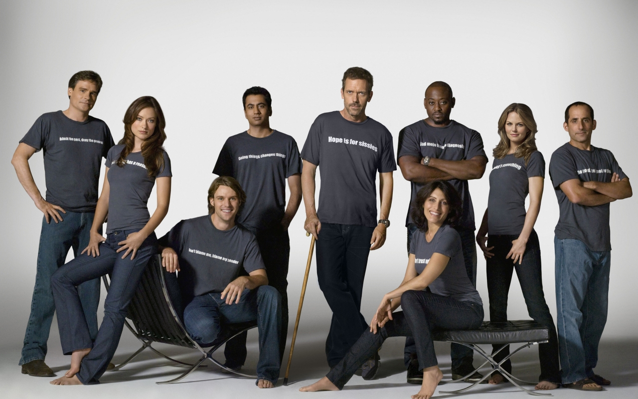 House MD Actors for 1280 x 800 widescreen resolution