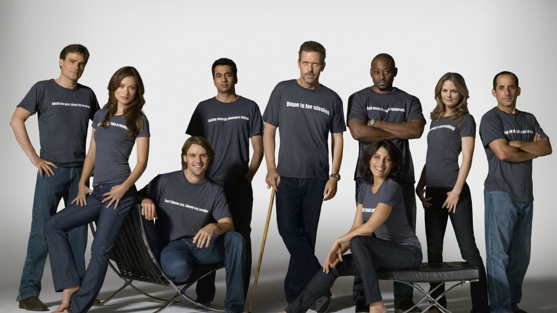 House MD Actors for 1920 x 1080 HDTV 1080p resolution