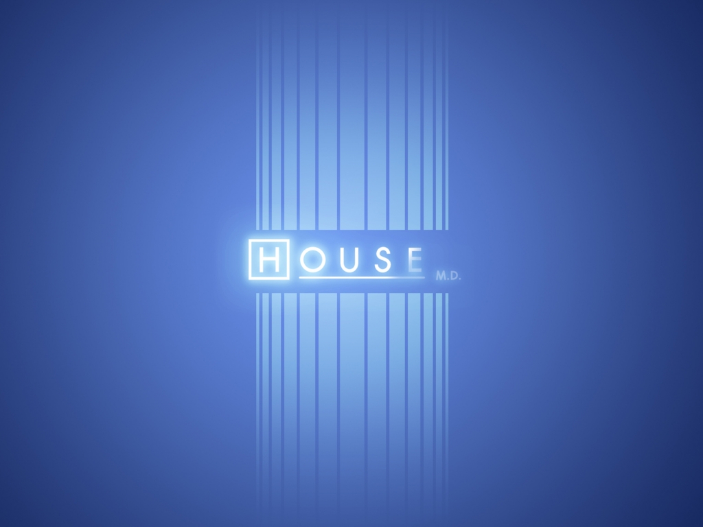House MD Logo for 1024 x 768 resolution