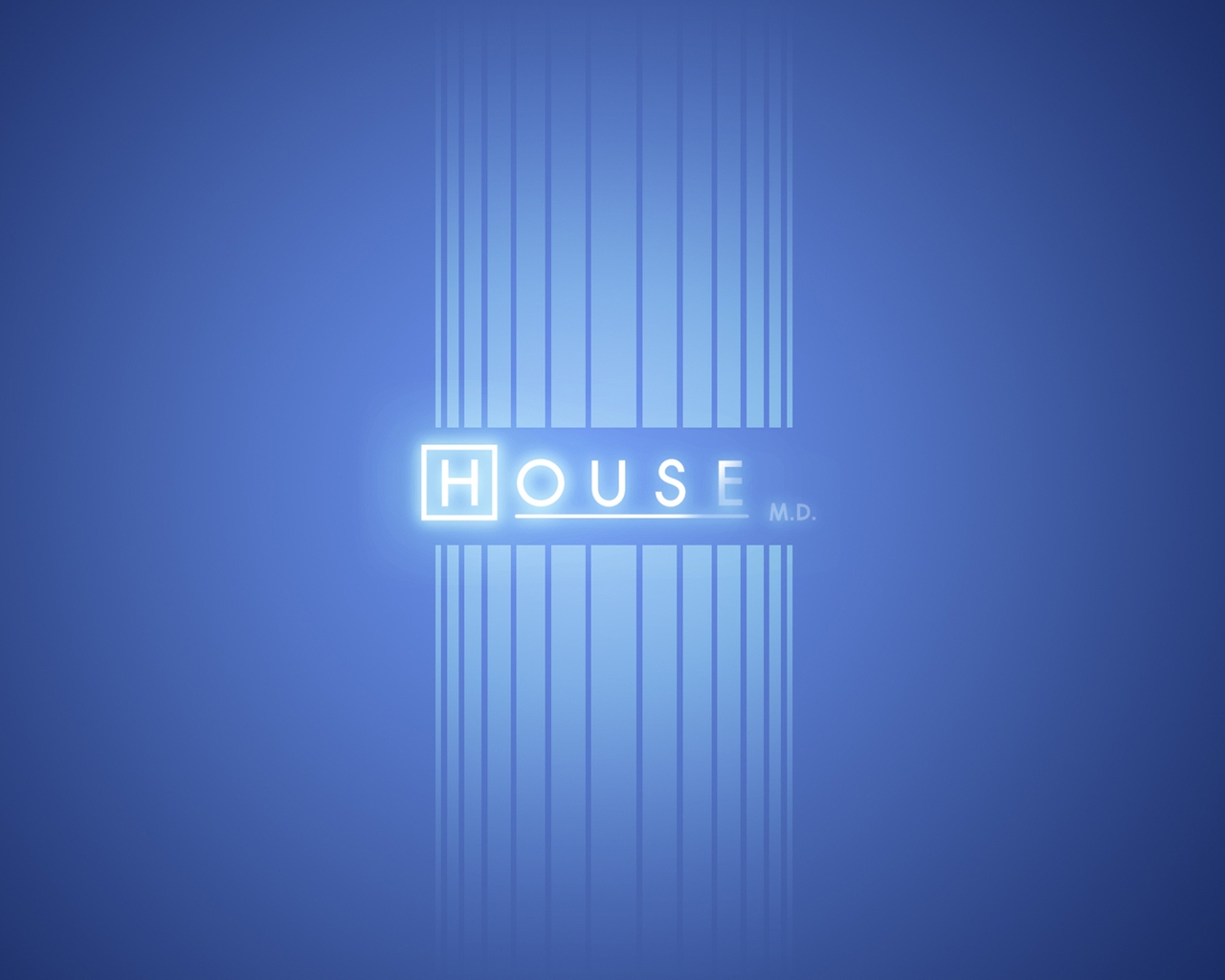 House MD Logo for 1280 x 1024 resolution