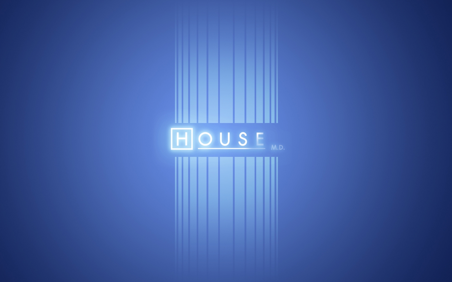 House MD Logo for 1440 x 900 widescreen resolution