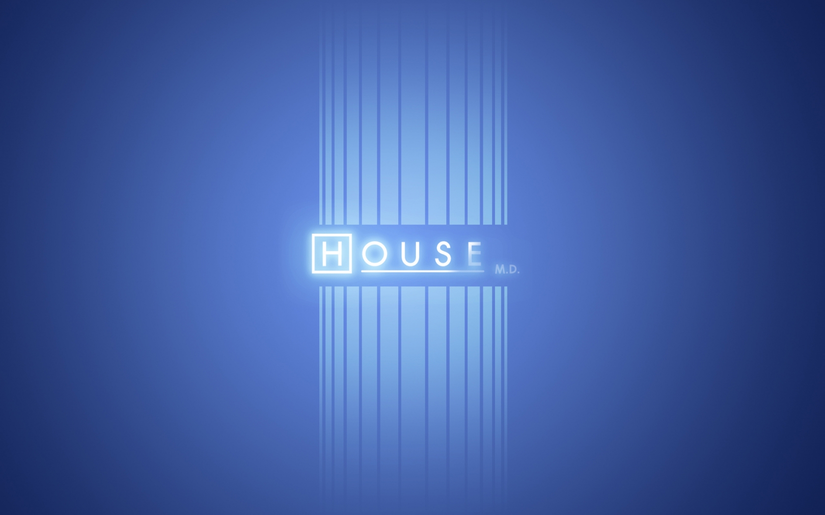 House MD Logo for 1680 x 1050 widescreen resolution