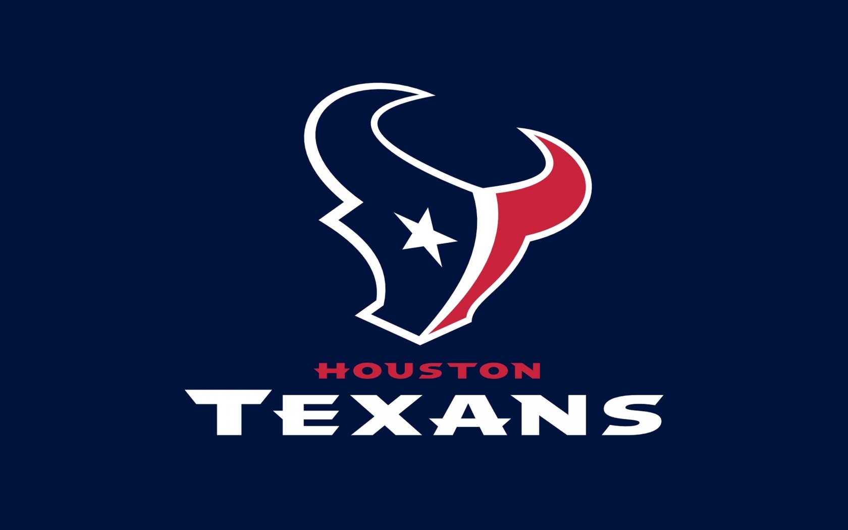 Houston Texans Logo for 1680 x 1050 widescreen resolution