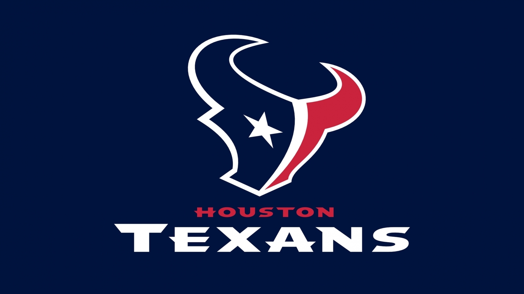 Houston Texans Logo for 1680 x 945 HDTV resolution