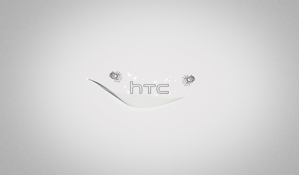 HTC Logo for 1024 x 600 widescreen resolution