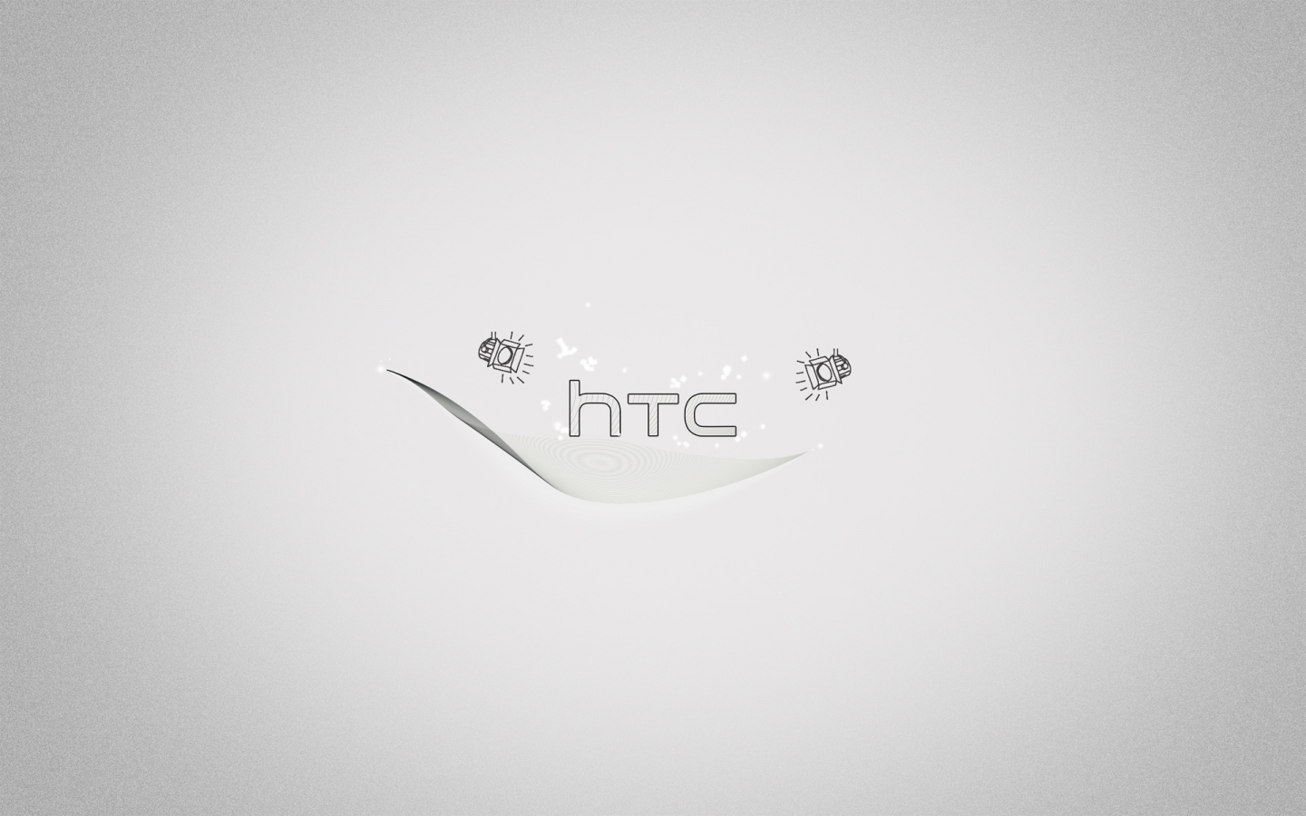 HTC Logo for 1440 x 900 widescreen resolution