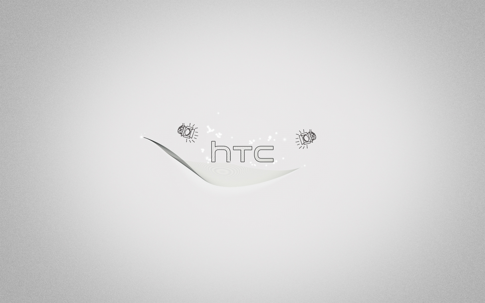 HTC Logo for 1680 x 1050 widescreen resolution