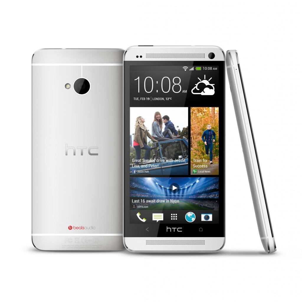 HTC One White for 1024 x 1024 iPad resolution