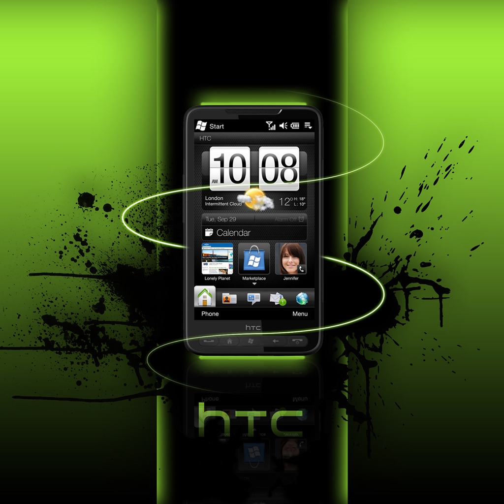 HTC Smartphone for 1024 x 1024 iPad resolution