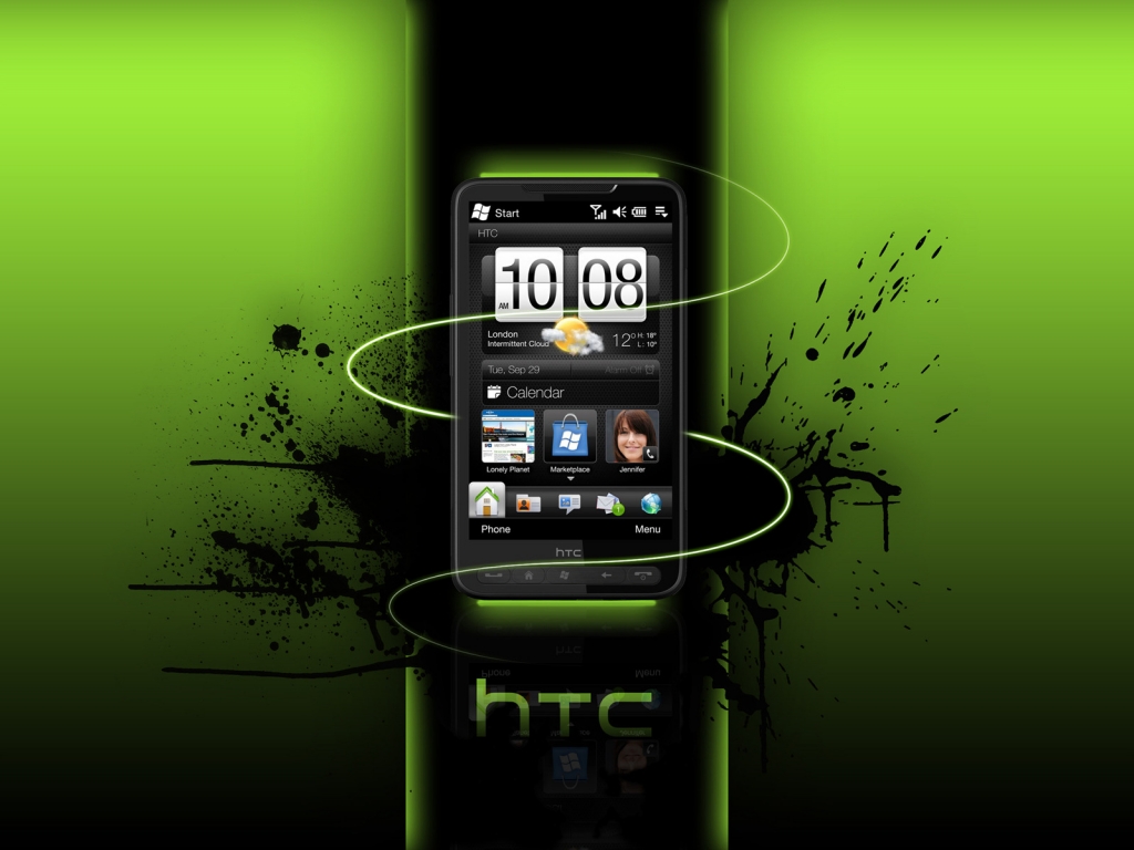 HTC Smartphone for 1024 x 768 resolution
