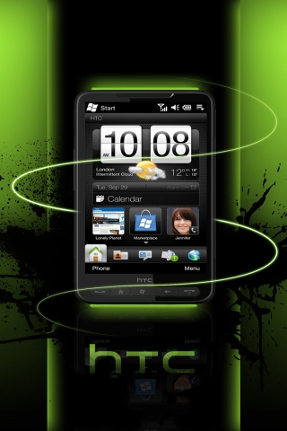 HTC Smartphone for 320 x 480 iPhone resolution