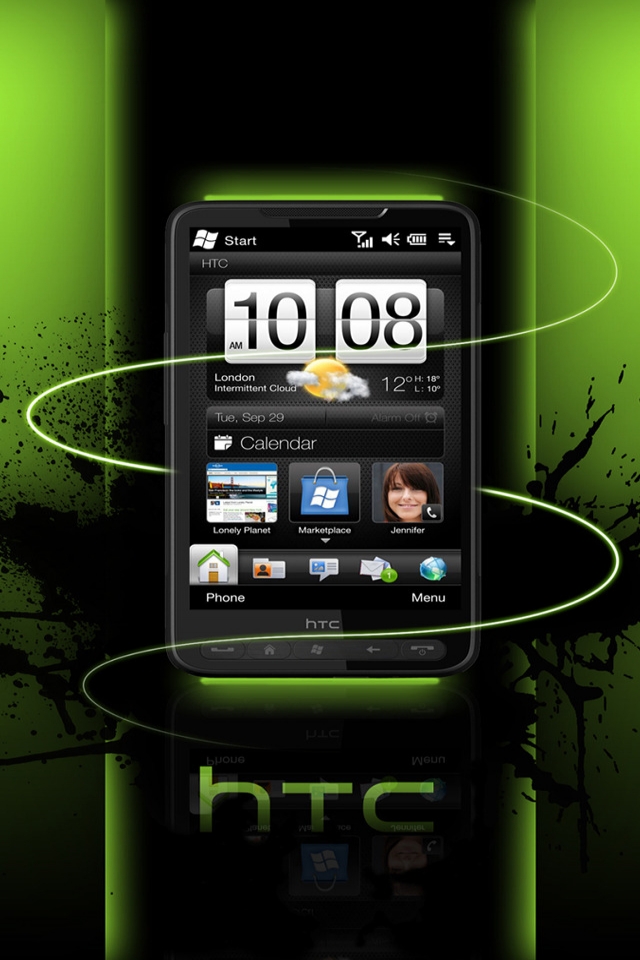 HTC Smartphone for 640 x 960 iPhone 4 resolution