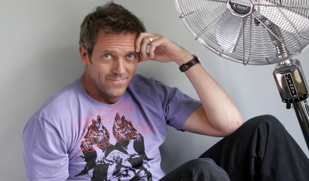 Hugh Laurie for 1024 x 600 widescreen resolution
